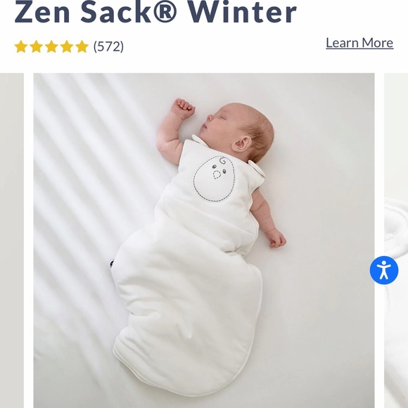 Nested Bean Pajamas Nested Bean Zen Sleep Sack Winter Stardust Grey